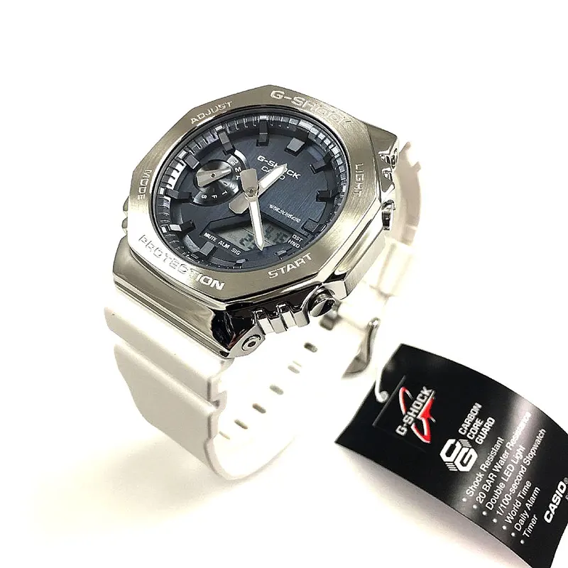 Casio G-Shock 2100 Series Dark Grey Dial Men's Watch- GM-2100WS-7A